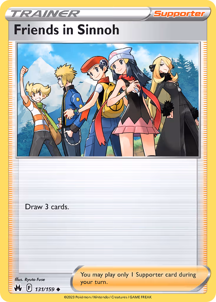 Friends in Sinnoh 131/159 Pokemon card