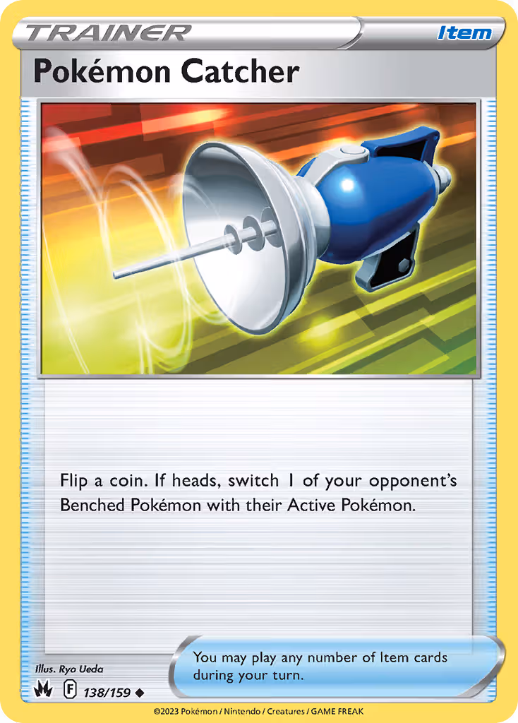 Pokémon Catcher 138/159 Pokemon card