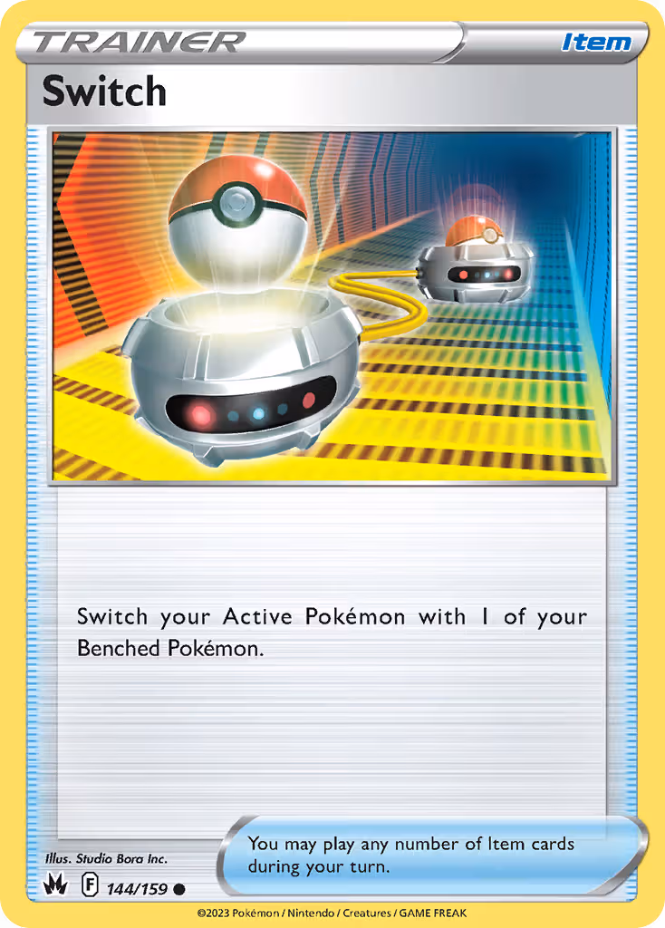 Switch 144/159 Pokemon card