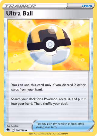 Ultra Ball 146/159 Pokemon card
