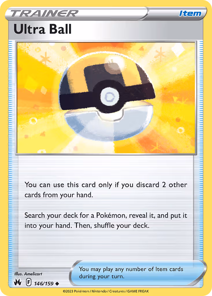 Ultra Ball 146/159 Pokemon card