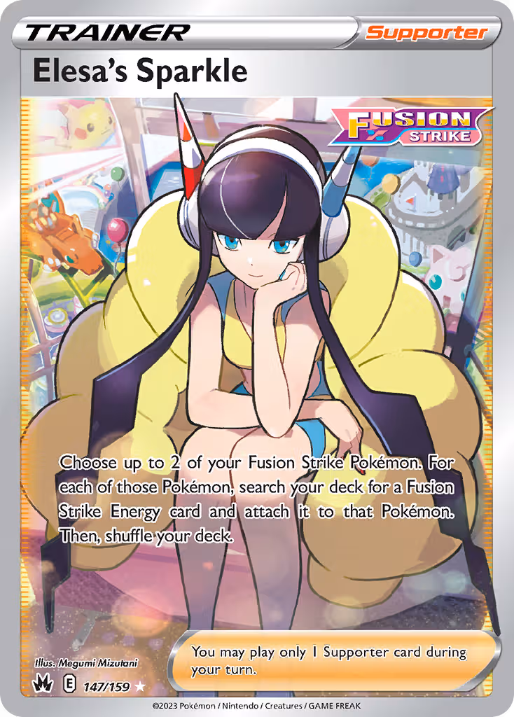 Elesa's Sparkle 147/159 Pokemon card