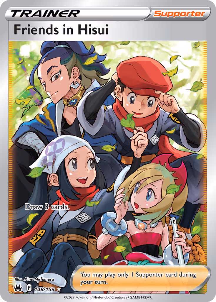 Friends in Hisui 148/159 Pokemon card