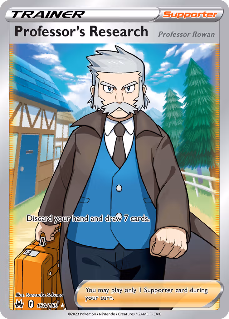 Professor's Research 150/159 Pokemon card