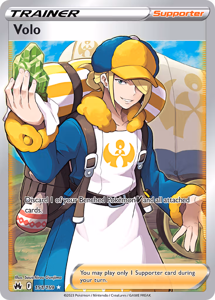 Volo 151/159 Pokemon card