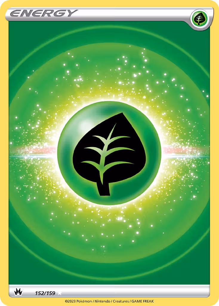 Grass Energy 152/159 Pokemon card