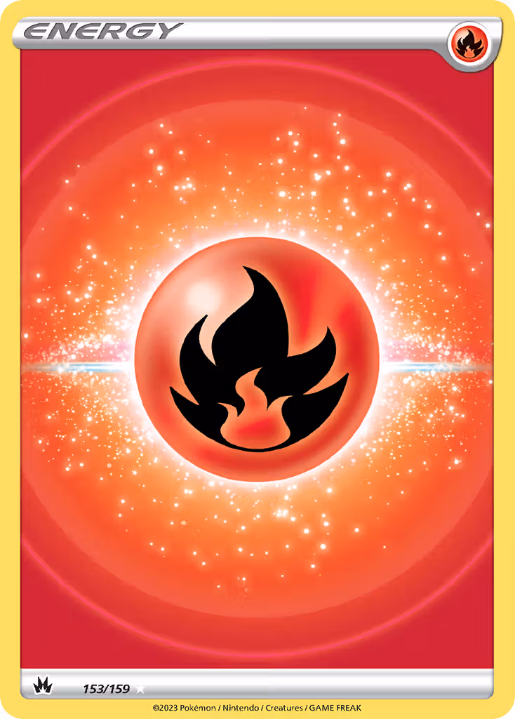 Fire Energy 153/159 Pokemon card