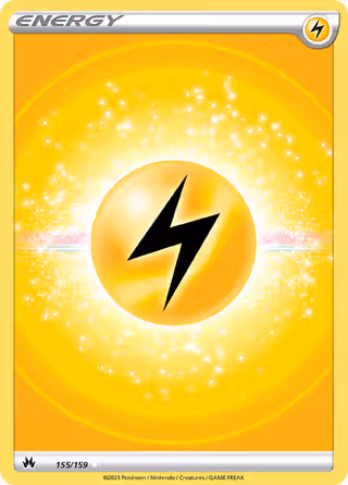 Lightning Energy 155/159 Pokemon card