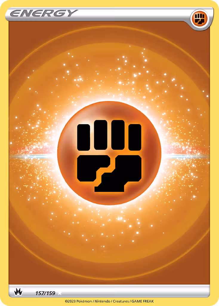 Fighting Energy 157/159 Pokemon card