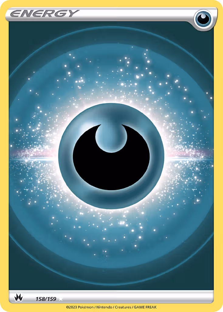Darkness Energy 158/159 Pokemon card