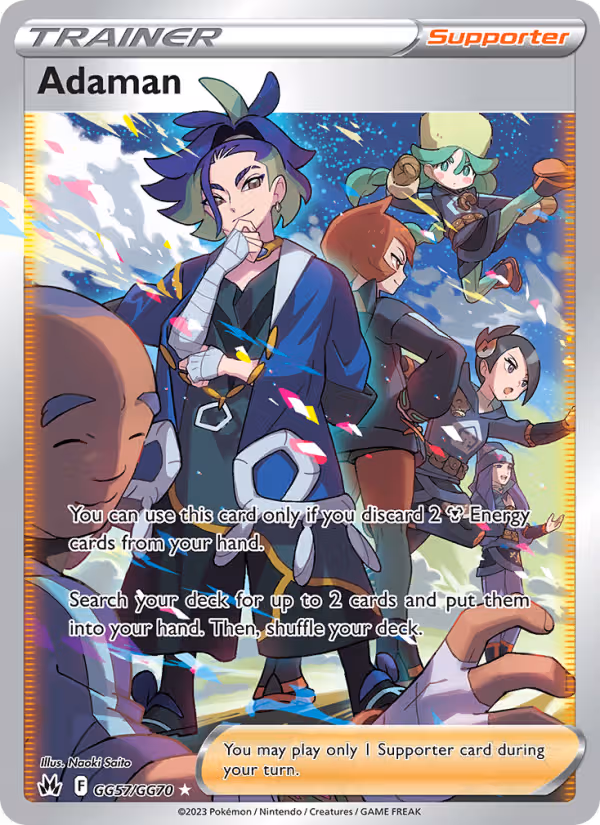 Adaman GG57 Pokemon card