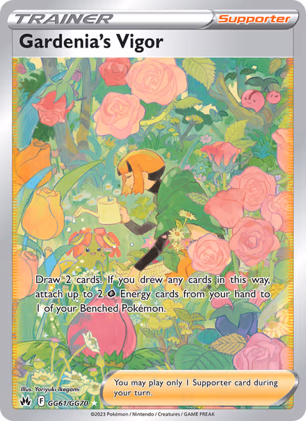 Gardenia's Vigor GG61 Pokemon card