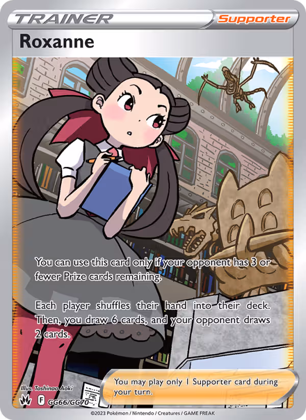 Roxanne GG66 Pokemon card
