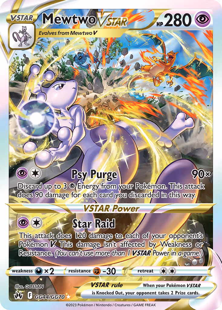 Mewtwo VSTAR GG44 Pokemon card