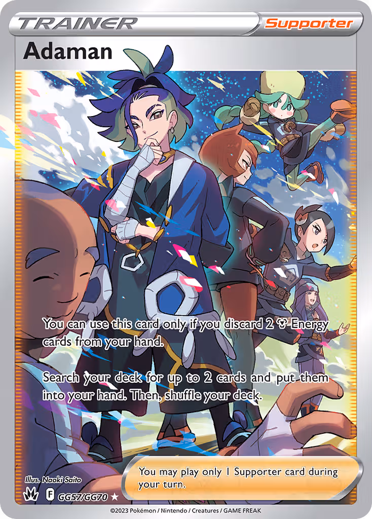 Adaman GG57 Pokemon card