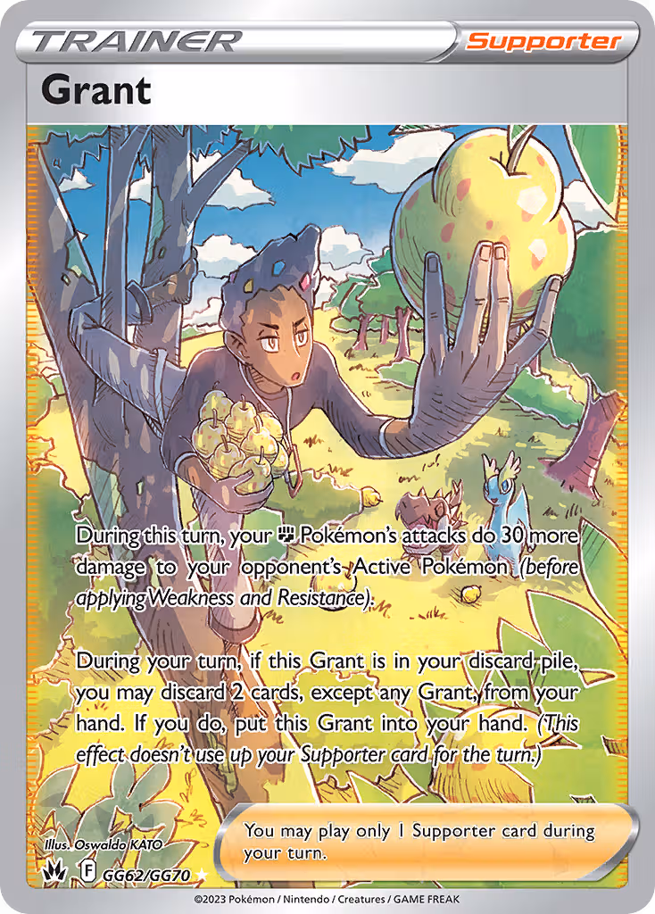 Grant GG62 Pokemon card