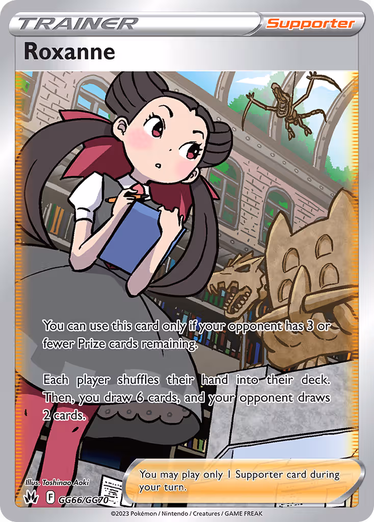Roxanne GG66 Pokemon card