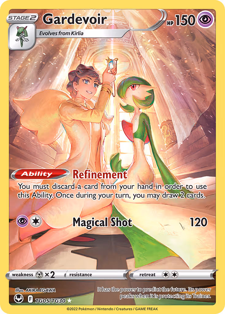 Gardevoir TG05 Pokemon card