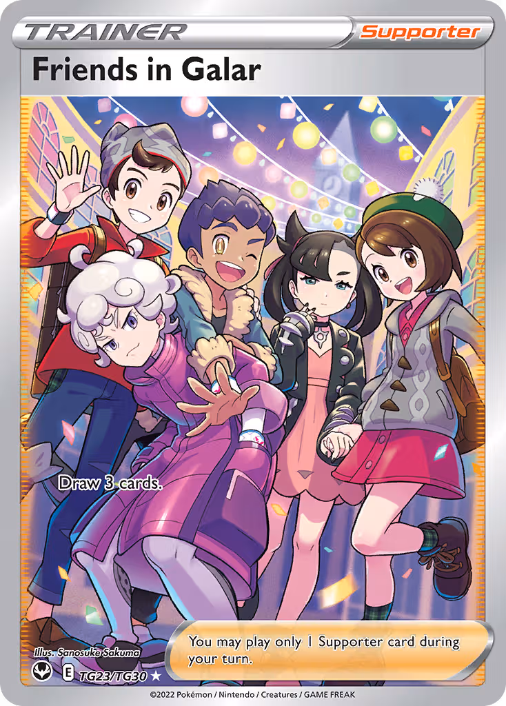 Friends in Galar TG23 Pokemon card