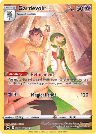 Gardevoir TG05 Pokemon card