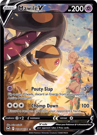 Mawile V TG17 Pokemon card