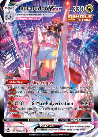 Duraludon VMAX TG21 Pokemon card