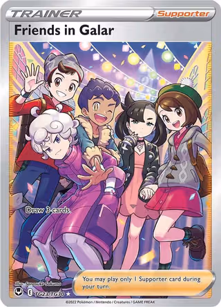 Friends in Galar TG23 Pokemon card