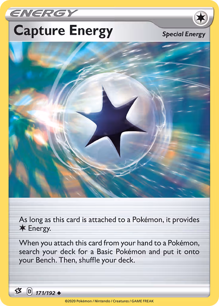 Capture Energy 171/192 Pokemon card