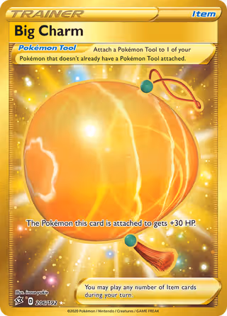 Big Charm 206/192 Pokemon card