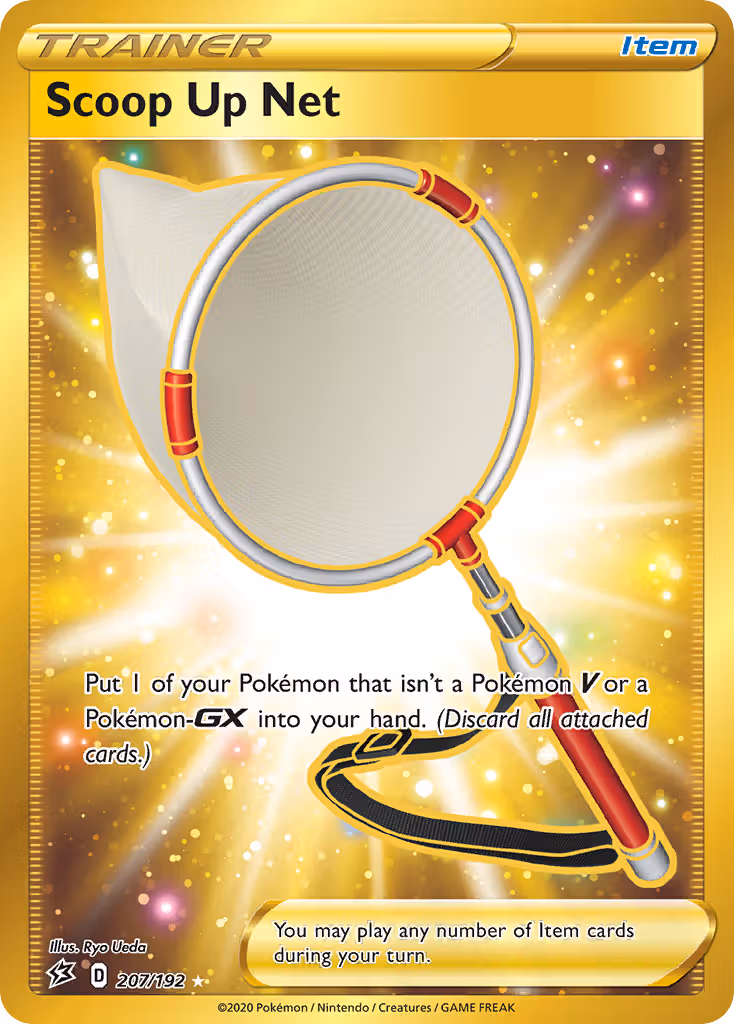 Scoop Up Net 207/192 Pokemon card