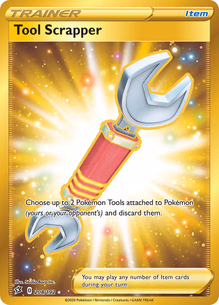 Tool Scrapper 208/192 Pokemon card