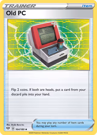 Old PC 164/189 Pokemon card
