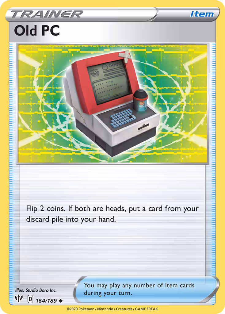 Old PC 164/189 Pokemon card