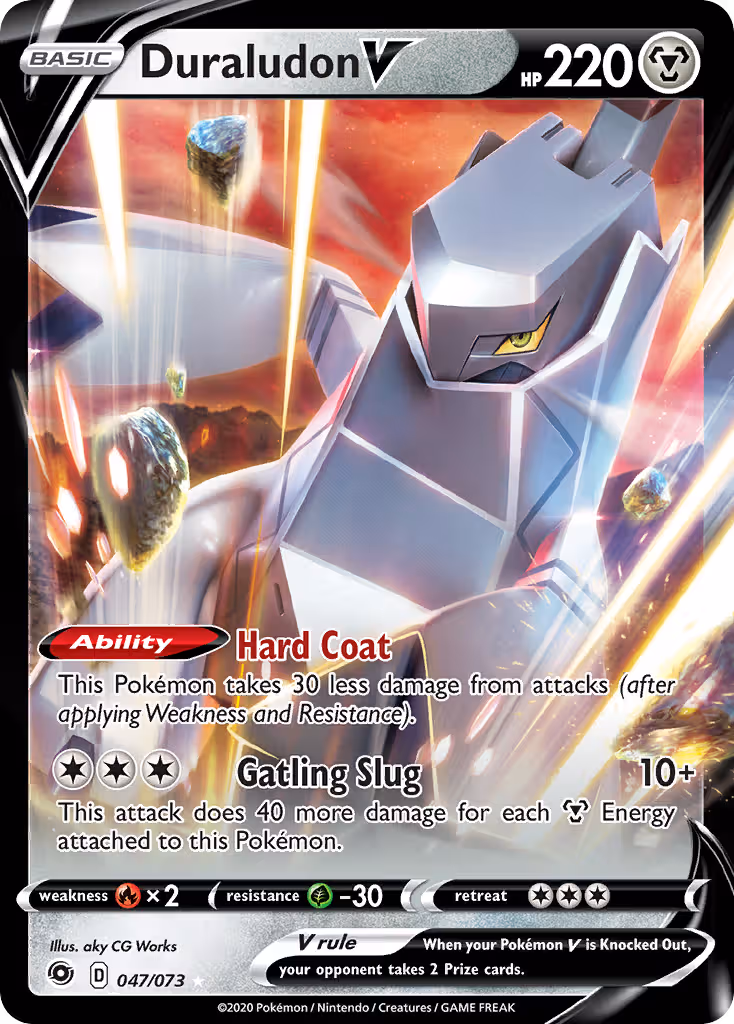 Duraludon V 47/73 Pokemon card