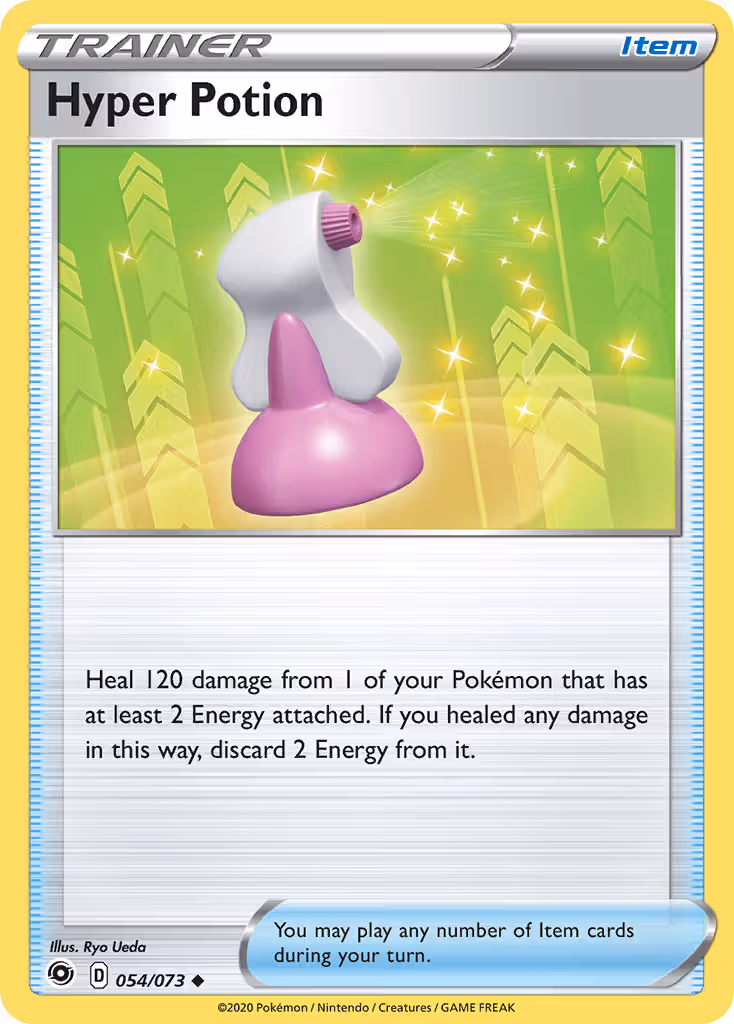 Hyper Potion 54/73 Pokemon card