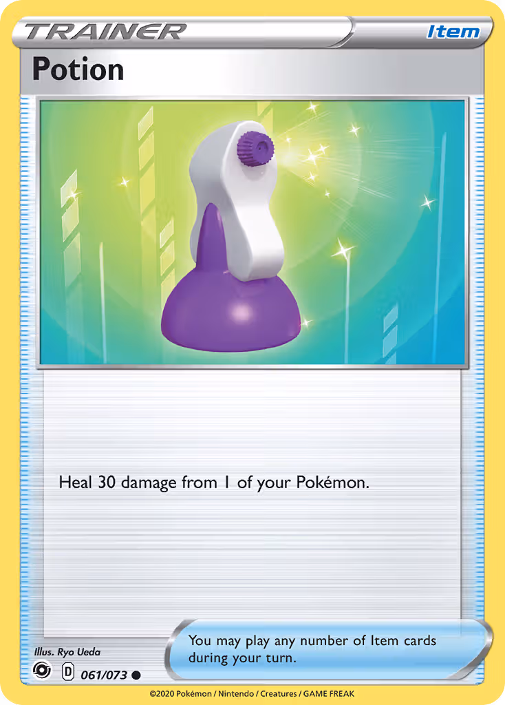 Potion 61/73 Pokemon card