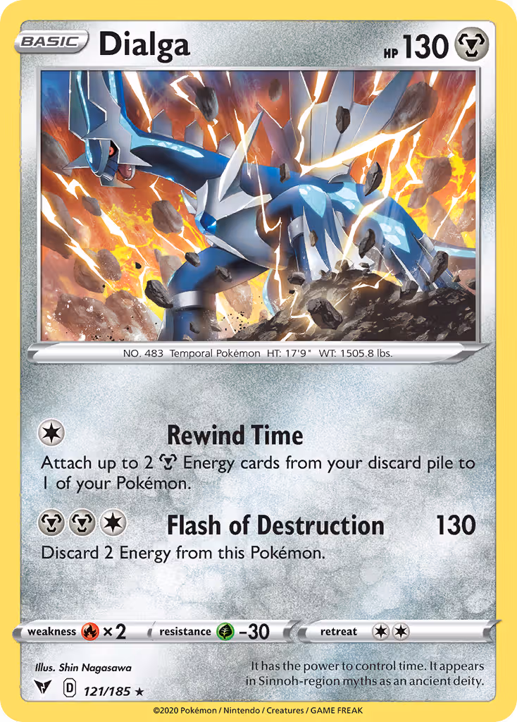Dialga 121/185 Pokemon card
