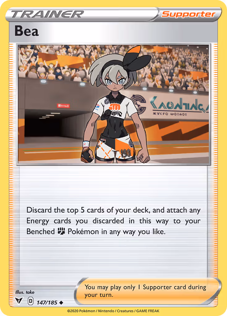 Bea 147/185 Pokemon card