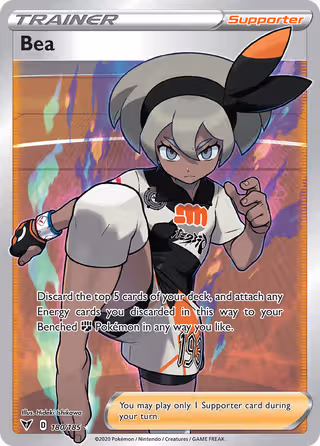 Bea 180/185 Pokemon card