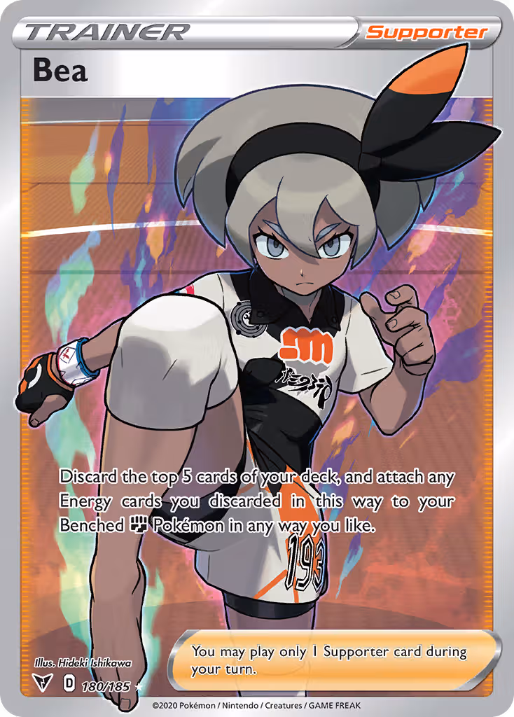 Bea 180/185 Pokemon card