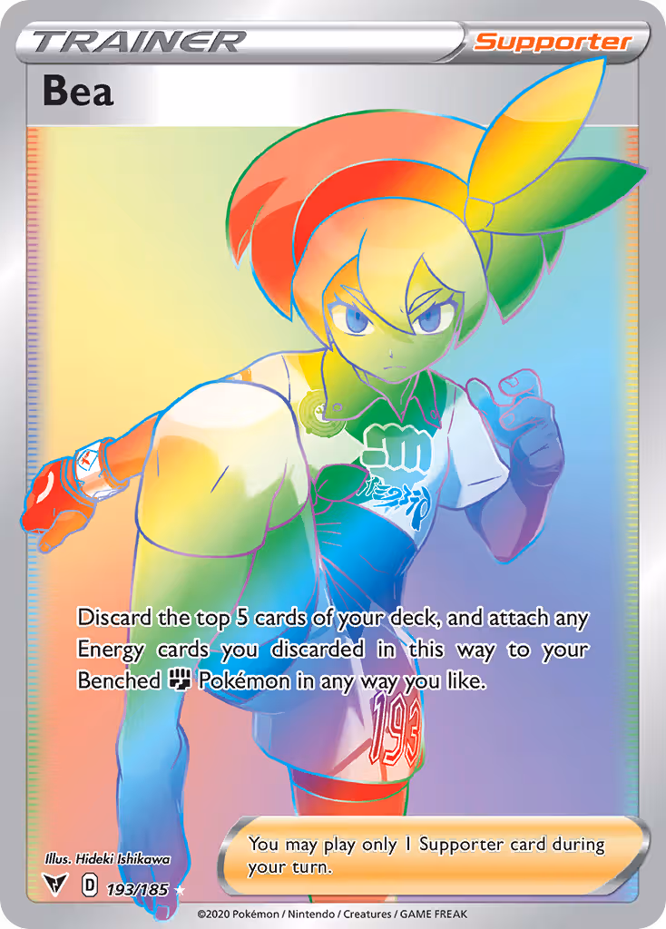 Bea 193/185 Pokemon card