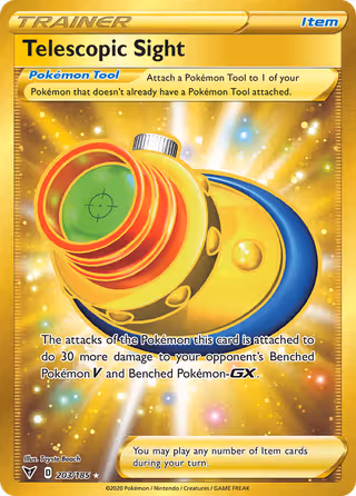 Telescopic Sight 203/185 Pokemon card