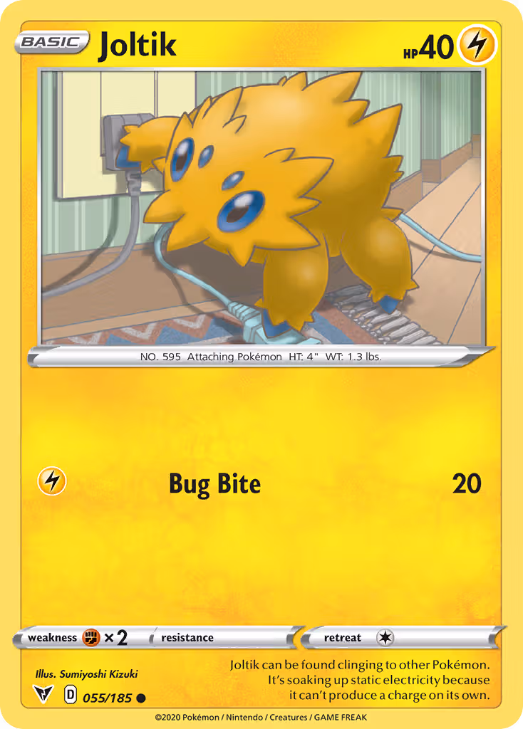 Joltik 55/185 Pokemon card