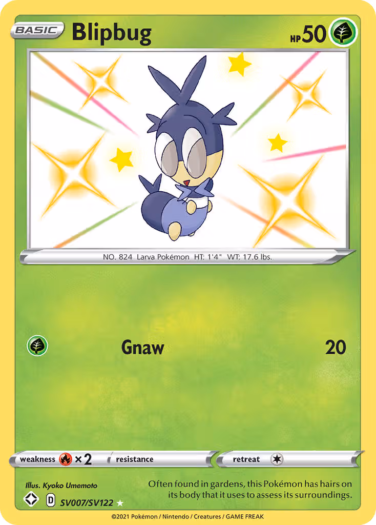 Blipbug SV007 Pokemon card