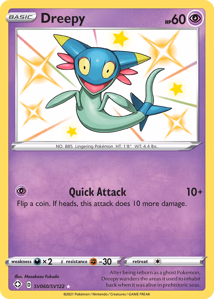 Dreepy SV060 Pokemon card