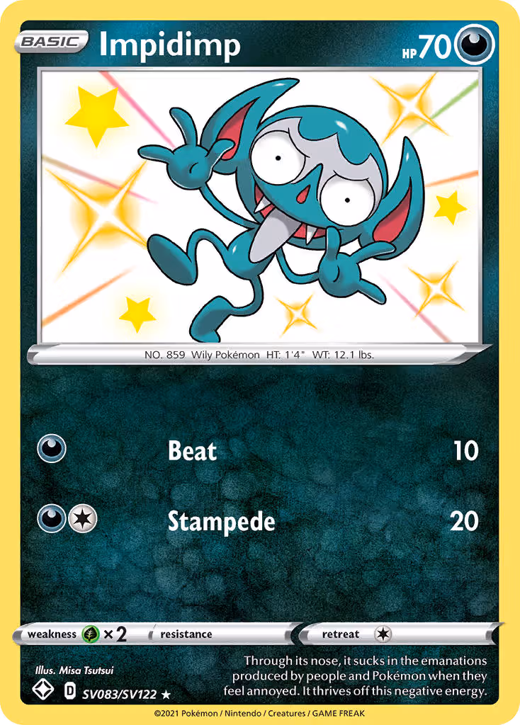 Impidimp SV083 Pokemon card