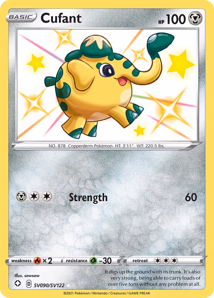 Cufant SV090 Pokemon card