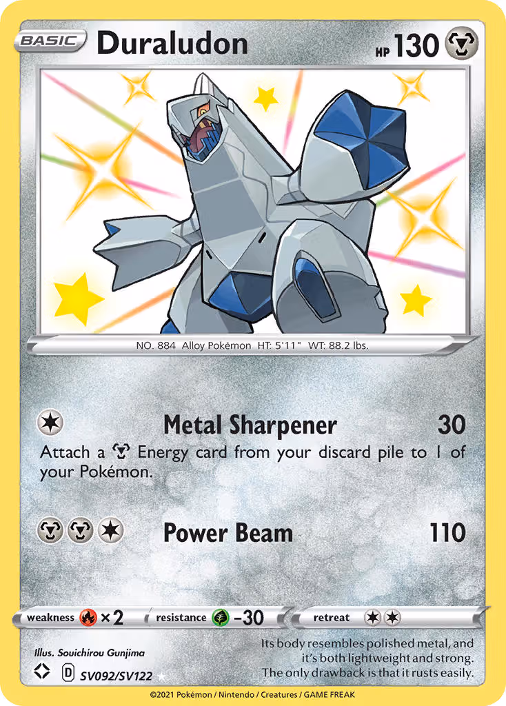 Duraludon SV092 Pokemon card