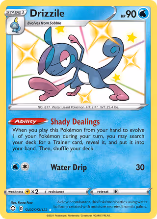 Drizzile SV026 Pokemon card