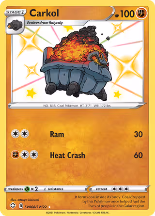 Carkol SV068 Pokemon card